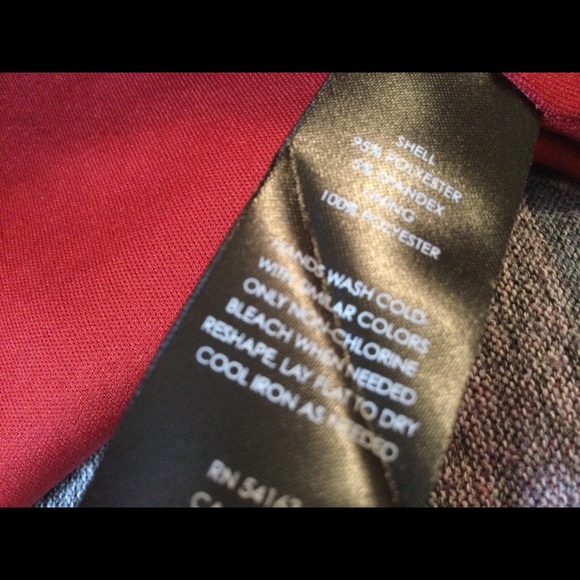 Plaid bell sleeve dress - Picture 5 of 5